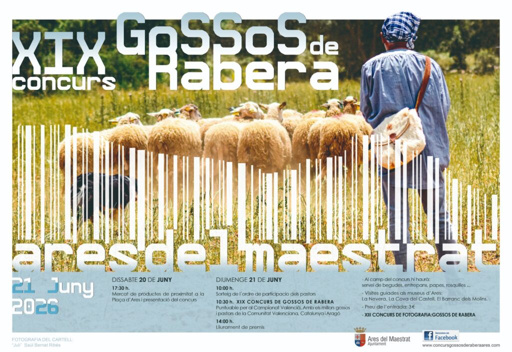 Ares del Maestrat se prepara para acoger el XIX Concurso de Gossos de Rabera, última prueba del Campeonato de la Comunitat Valenciana