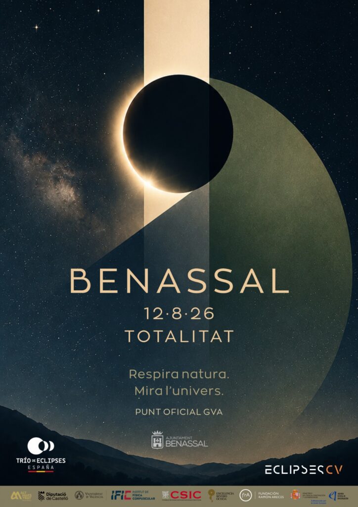Benassal, punto oficial de observación del eclipse solar de 2026