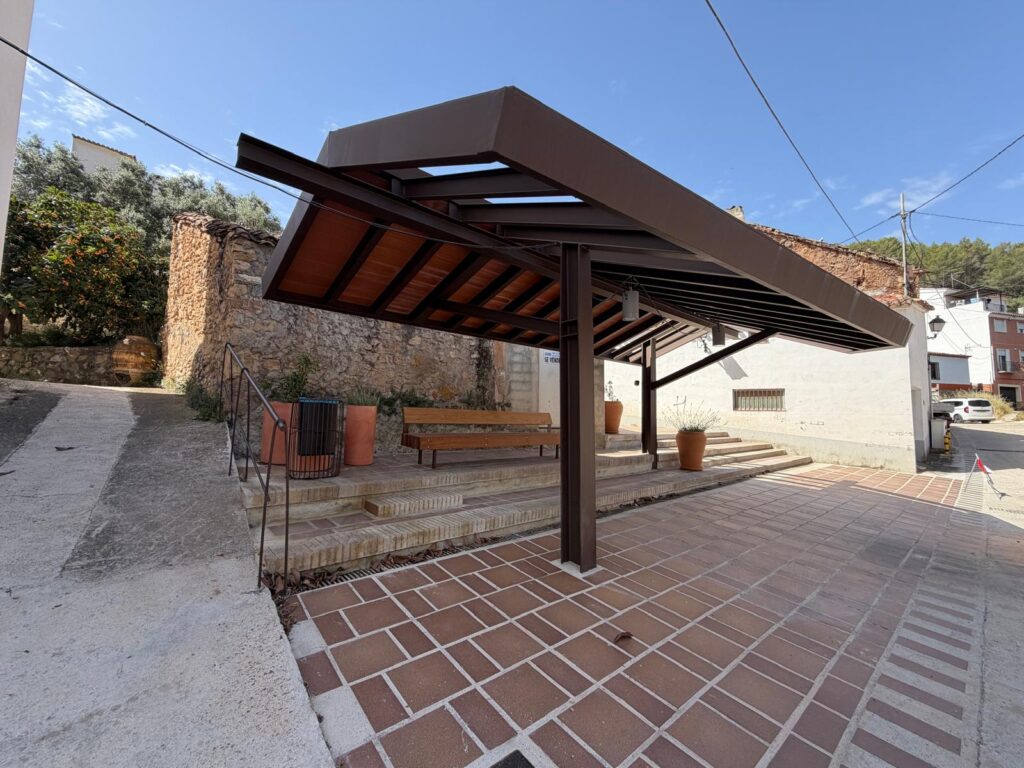 Montanejos culmina en La Alquería el proyecto ganador del Primer Premio del Concurso de Regeneración Urbana de Castellón