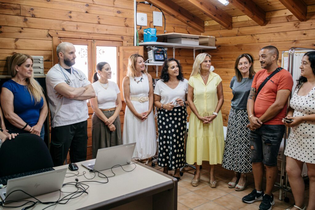 Reapertura del consultorio médico auxiliar de la Marjalería