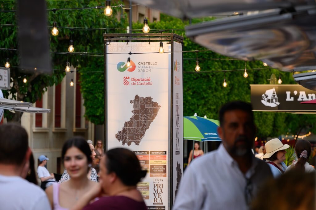 La V Feria de la Primavera Castelló Ruta de Sabor reafirma su éxito con una notable afluencia del público