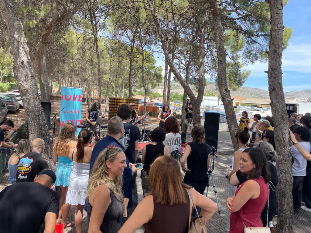 Cinco jóvenes bandas castellonenses han actuado en el festival de Tetuán XIV Music Boxes organizado por Juventud del Ayuntamiento de Castellón