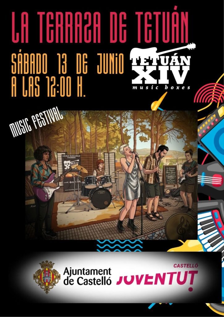 Cinco jóvenes bandas castellonenses actúan en el festival de Tetuán XIV Music Boxes organizado por Juventud del Ayuntamiento de Castellón