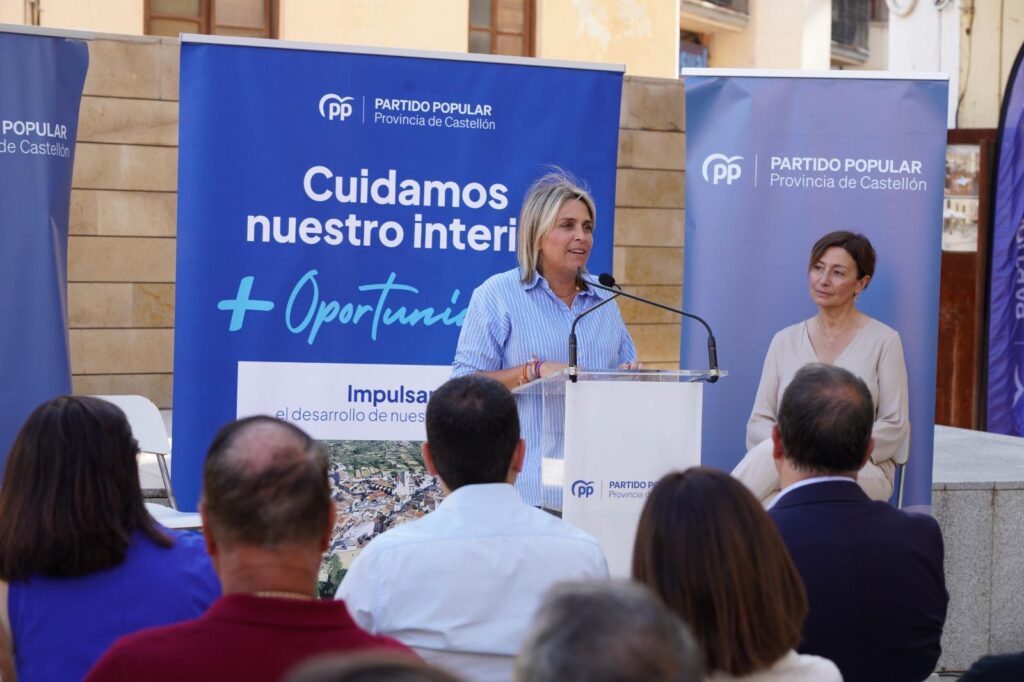 Marta Barrachina reivindica la fortaleza del Alto Palancia y el Alto Mijares