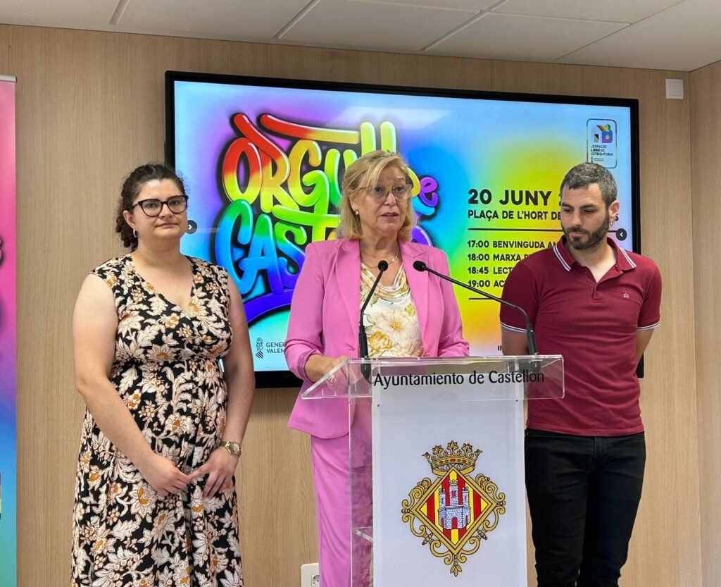 Castellón adelanta al 20 de junio la celebración del Orgull LGTBI+ para darle protagonismo propio