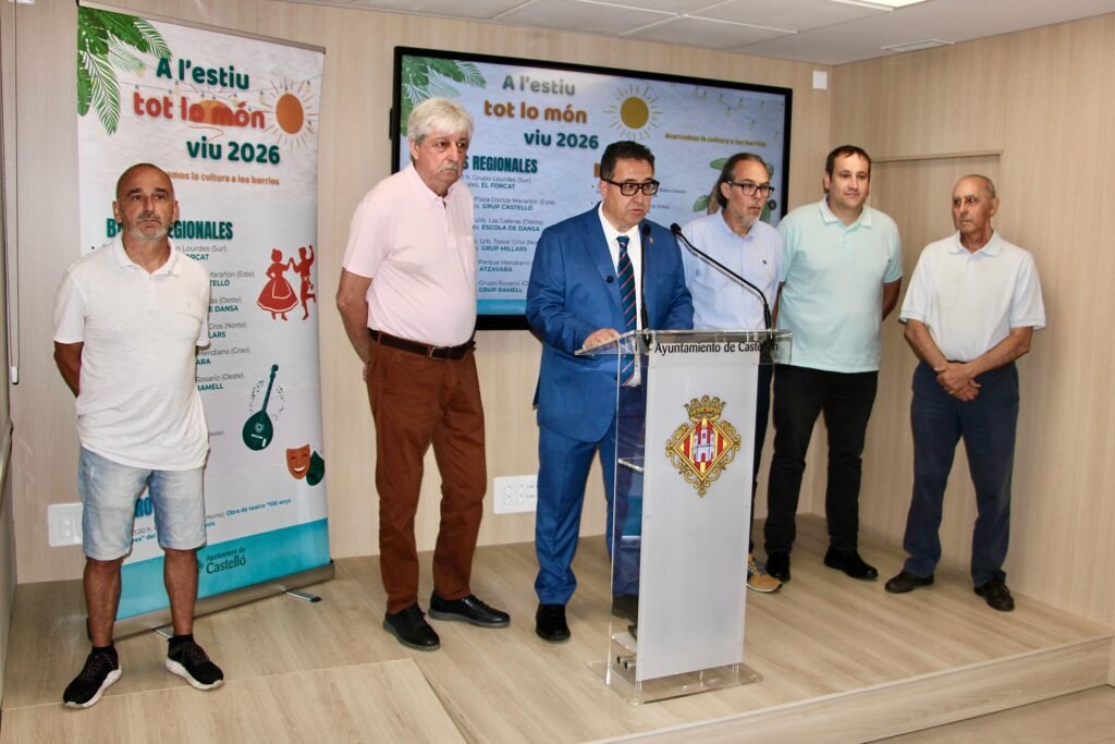Castellón vuelve a llevar la cultura a los barrios con la tercera edición de “A l’estiu tot lo món viu”