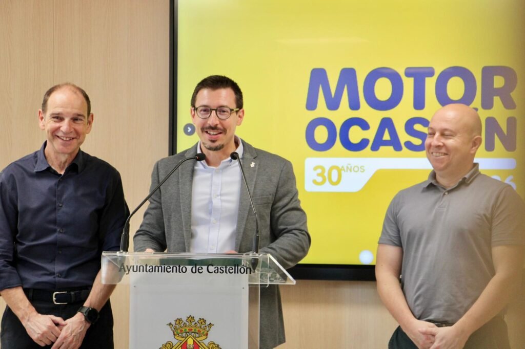 Castellón presenta una nueva edición de Motorocasión con 800 vehículos y el aniversario de sus 30 años de historia