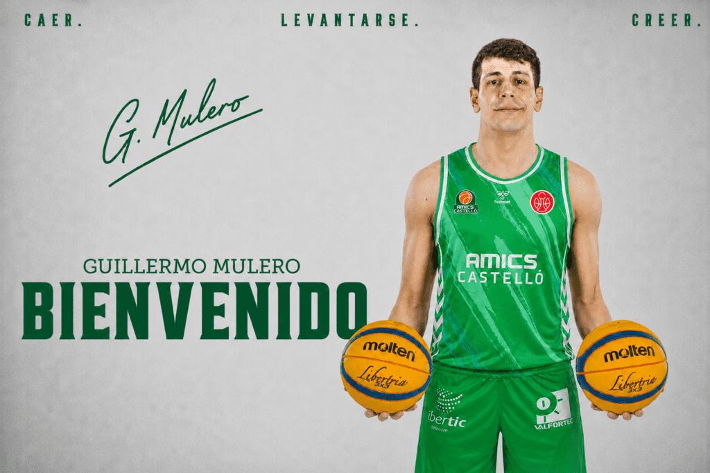Guillermo Mulero, primer refuerzo del Amics Castelló para la temporada 2026-2027
