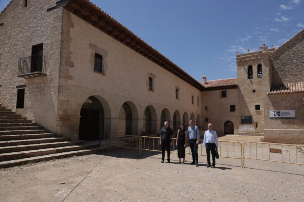 Las instituciones coordinan la recta final de las obras del Santuario de Sant Joan de Penyagolosa