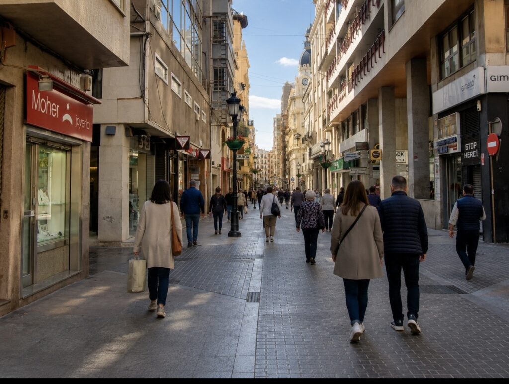 SOM Castelló afirma que es el comercio local el que da vida a la ciudad