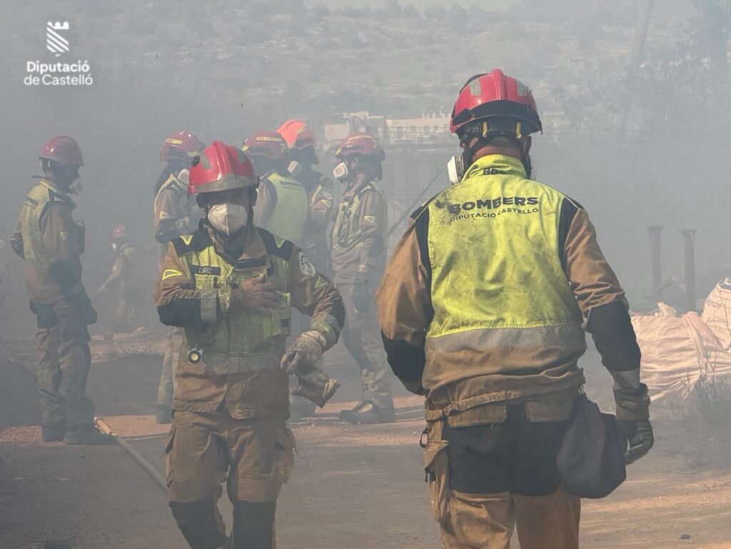 Comunicado incendio forestal La Vall d’Uixó jueves 30 (19:00 HORAS)