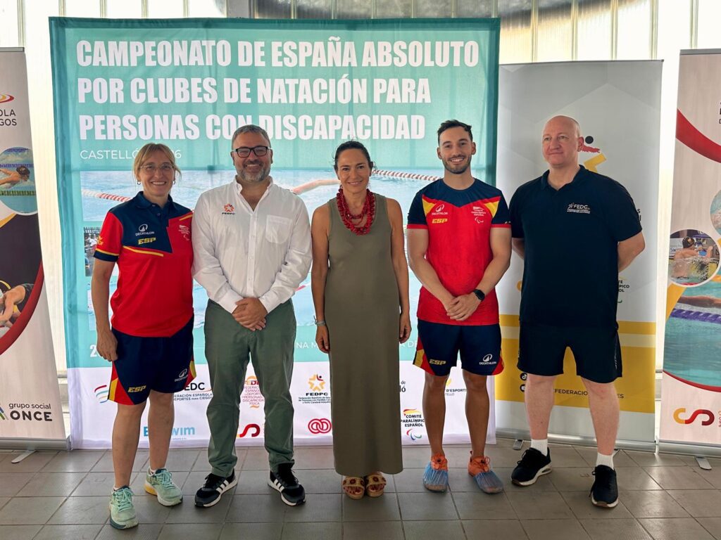 Castellón reúne a 765 nadadores en el Campeonato de España Absoluto por Clubes de Natación para Personas con Discapacidad