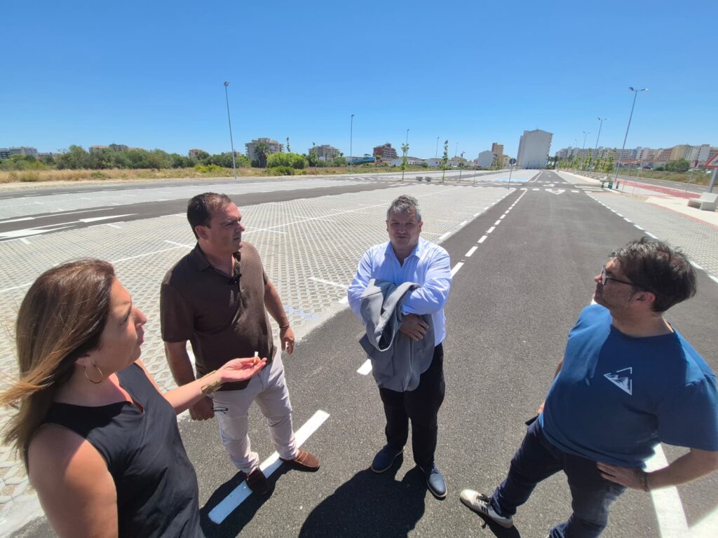 El Ayuntamiento de Peñíscola abre las puertas del nuevo parking disuasorio y nuevos accesos a la zona norte
