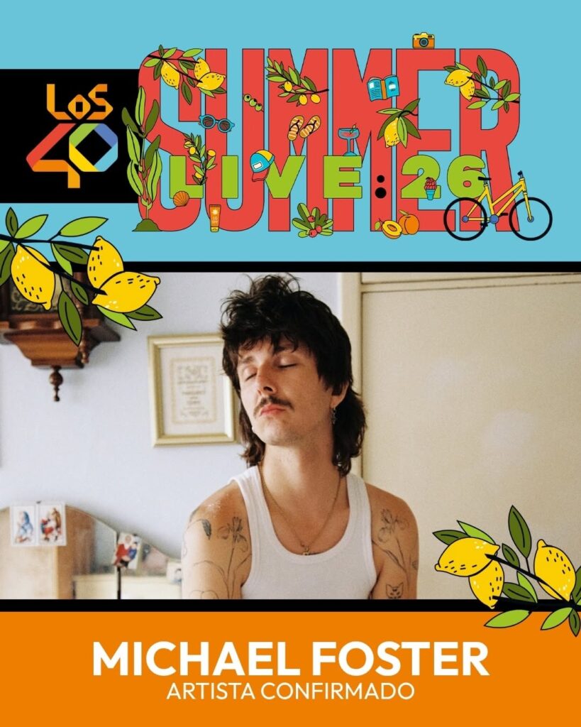 Espectacular cartel de LOS40 Summer Live 2026 en Peñíscola – foto 2