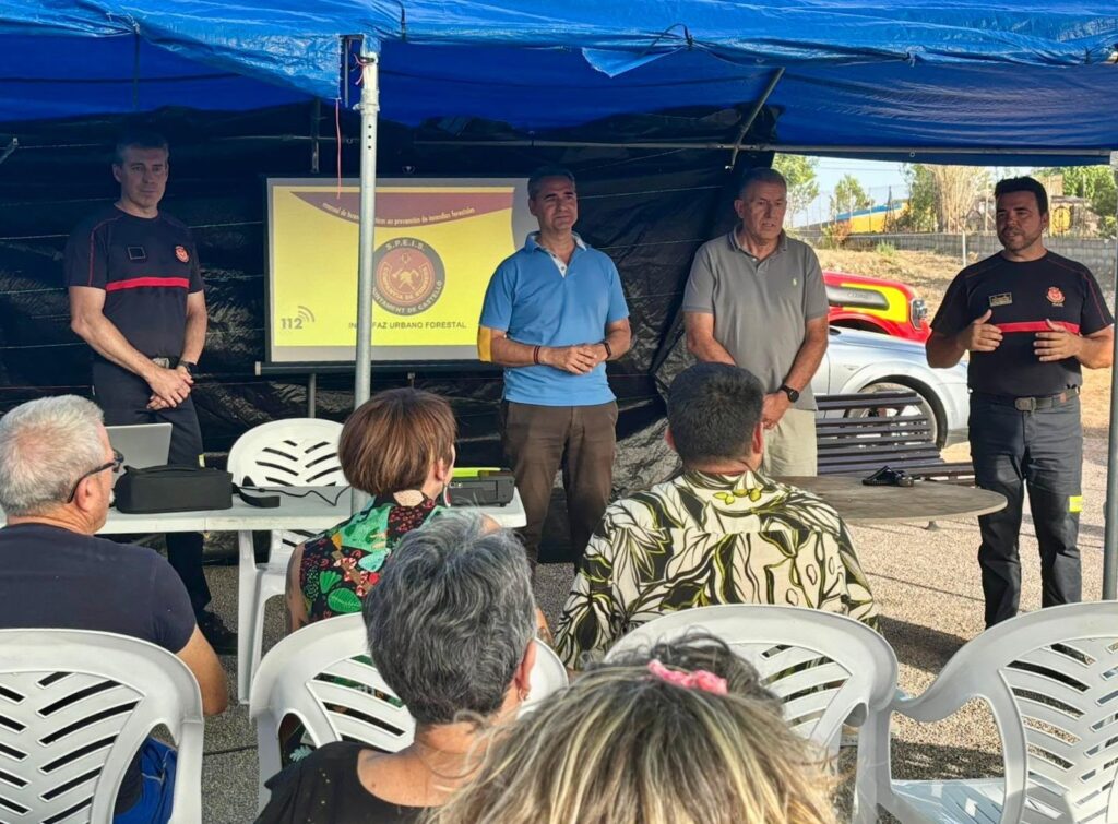 El Servicio de Bomberos de Castellón continúa las labores de prevención de incendios forestales