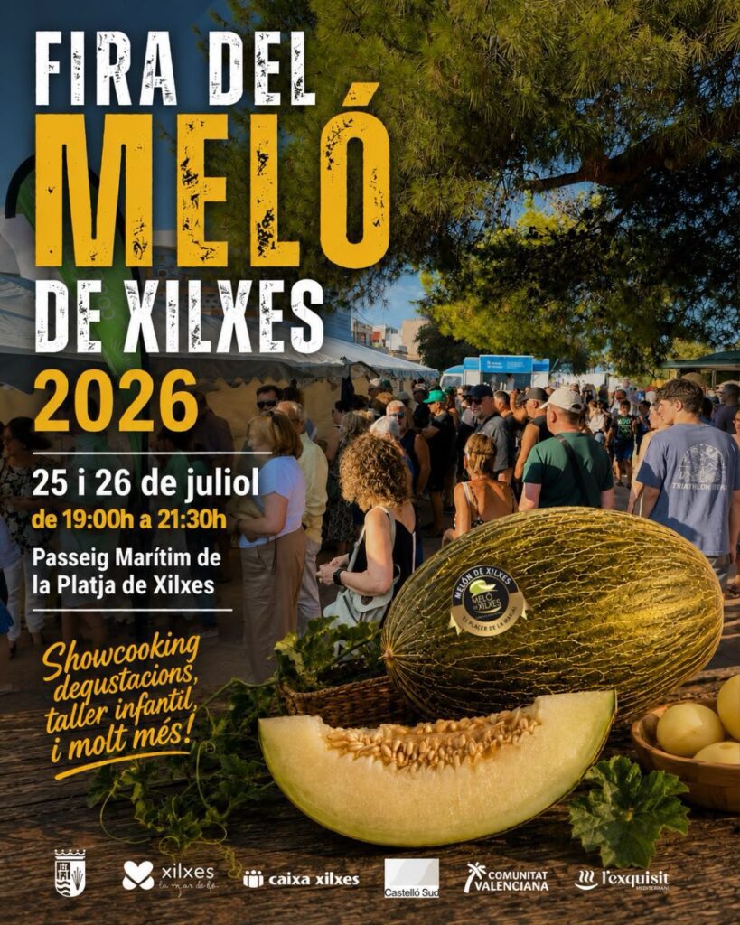 La XII Fira del Meló recorre la tradición de Xilxes desde la marjal hasta la alta cocina