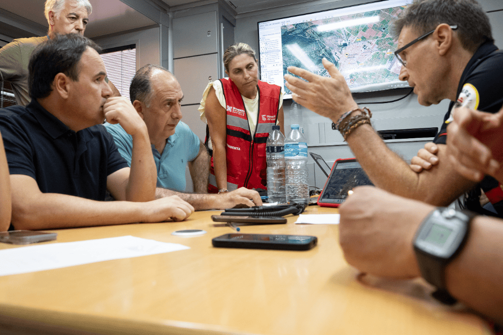 Incendio forestal La Vall d’Uixó