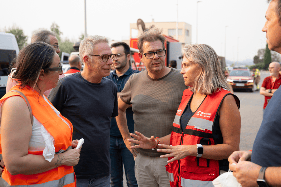 El Consorcio Provincial de Bomberos de Castellón continúa trabajando dentro de un amplio dispositivo de efectivos desplegado en Vall d’Uixó