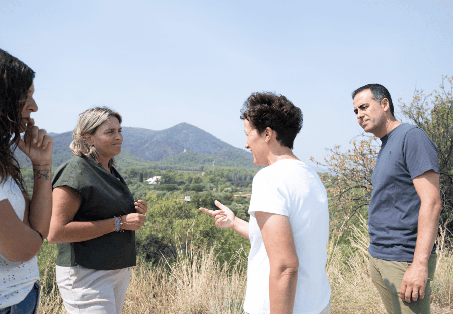 La Diputación de Castellón inyecta 200.000 euros entre la Vall d’Uixó y Onda “para activar la recuperación tras el incendio”