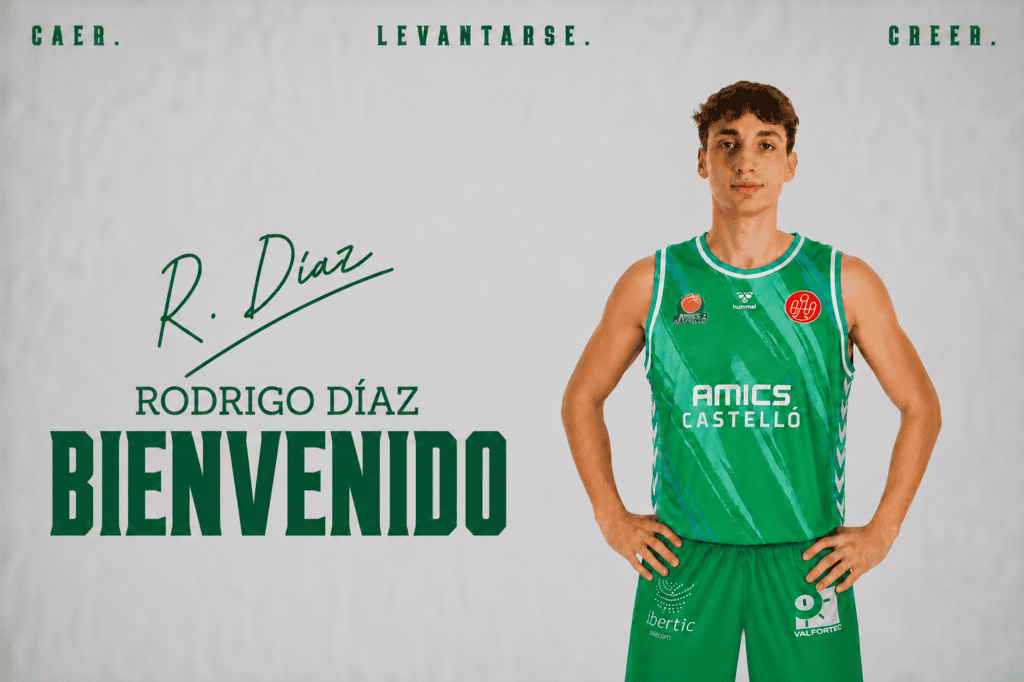 Rodrigo Diaz, nuevo director de juego del Amics Castelló