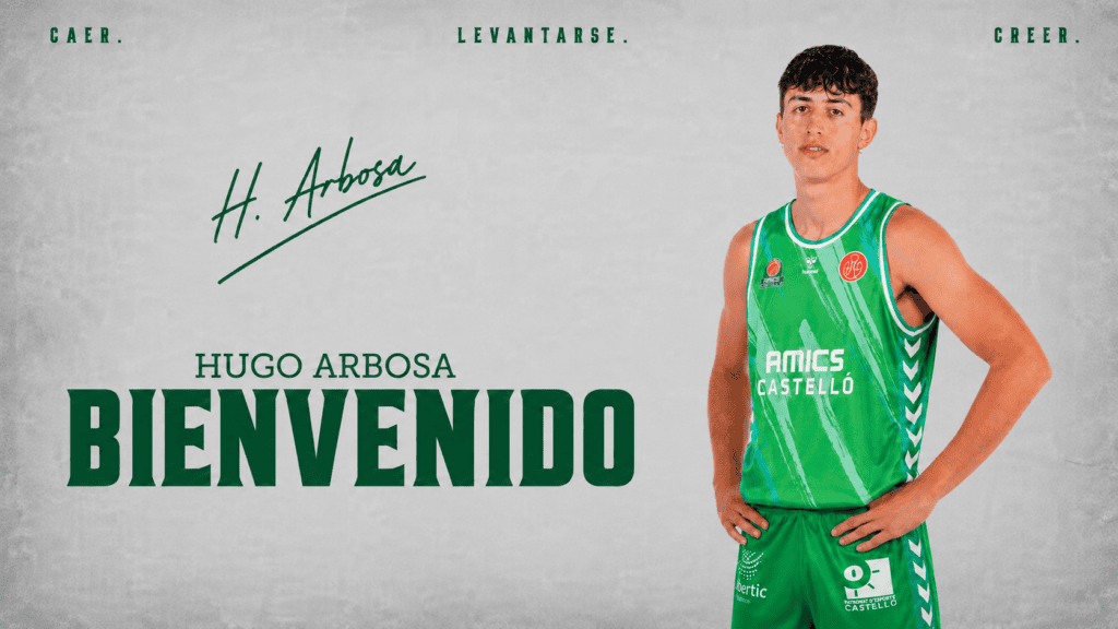 Hugo Arbosa, versatilidad y proyección para el Amics Castelló