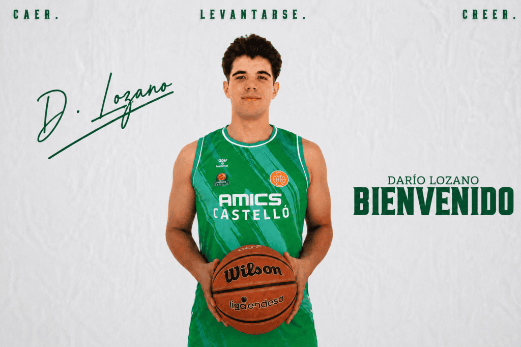 Darío Lozano, talento de futuro para el perímetro del Amics Castelló