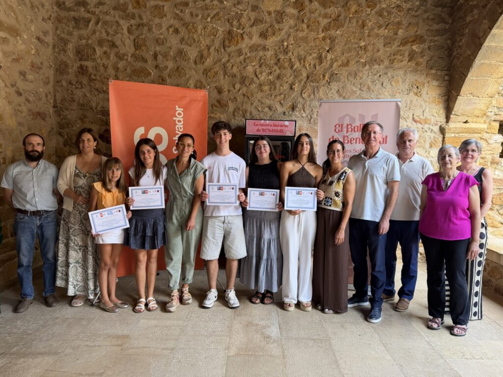 Benassal reconeix el talent literari de sis joves en els Premis Carles Salvador 2026
