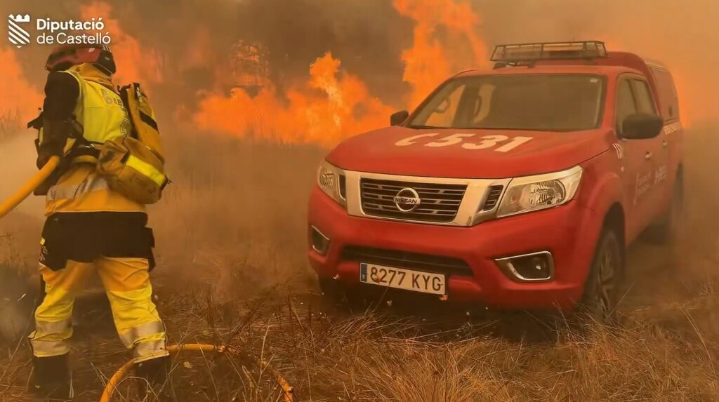 Comunicado incendios forestales Tírig, Culla y la Serra d’en Galcerán, domingo 9 de agosto (19:00 horas)