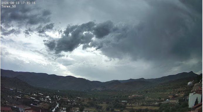 Las tormentas descargan 186 l/m2 en Bejís y 142 en Torás