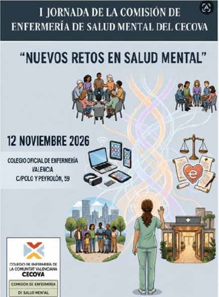 Primeras Jornadas de la Comisión de Enfermería de Salud Mental, centradas en los nuevos retos de la profesión