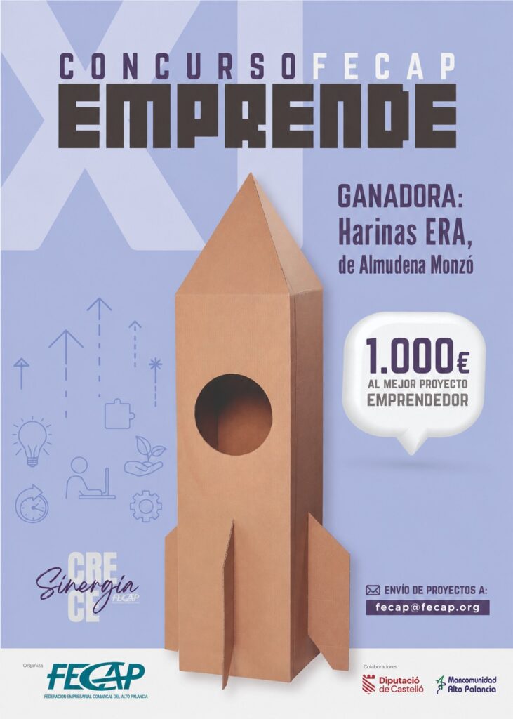Harinas ERA, de Almudena Monzó, gana el XI Concurso FECAP Emprende 2026