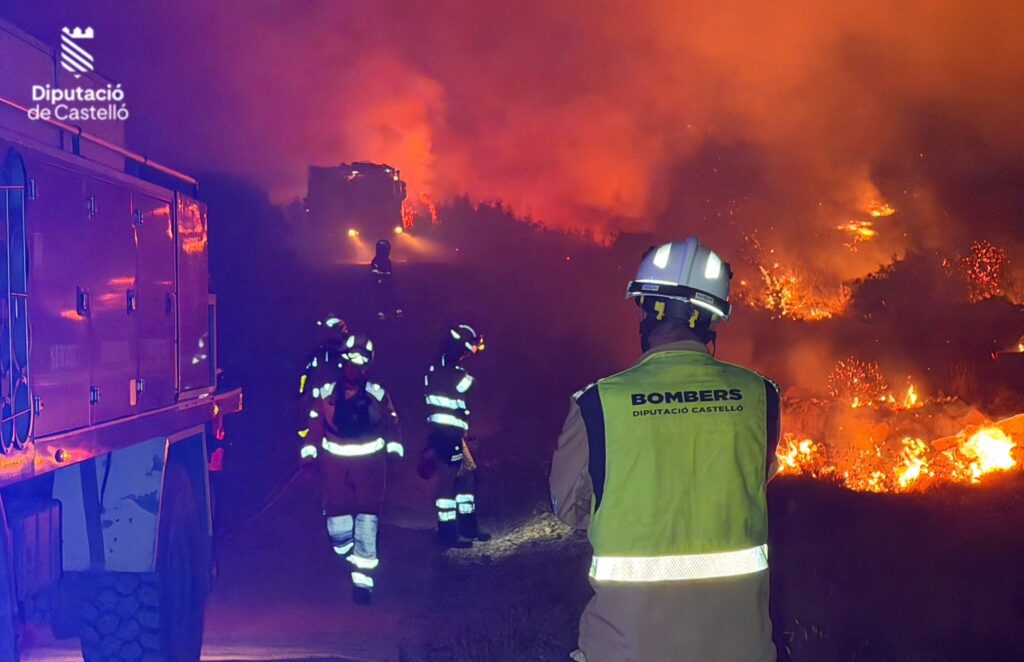 Comunicado incendio forestal Tírig lunes 10 de agosto (09:00 HORAS)