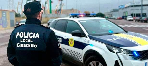 La Policía Local de Castellón detiene a un hombre de 21 años por un presunto delito de amenazas graves con arma blanca