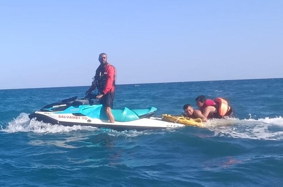 El servicio de salvamento y socorrismo en playas en Peñíscola realiza 248 asistencias en el mes de julio
