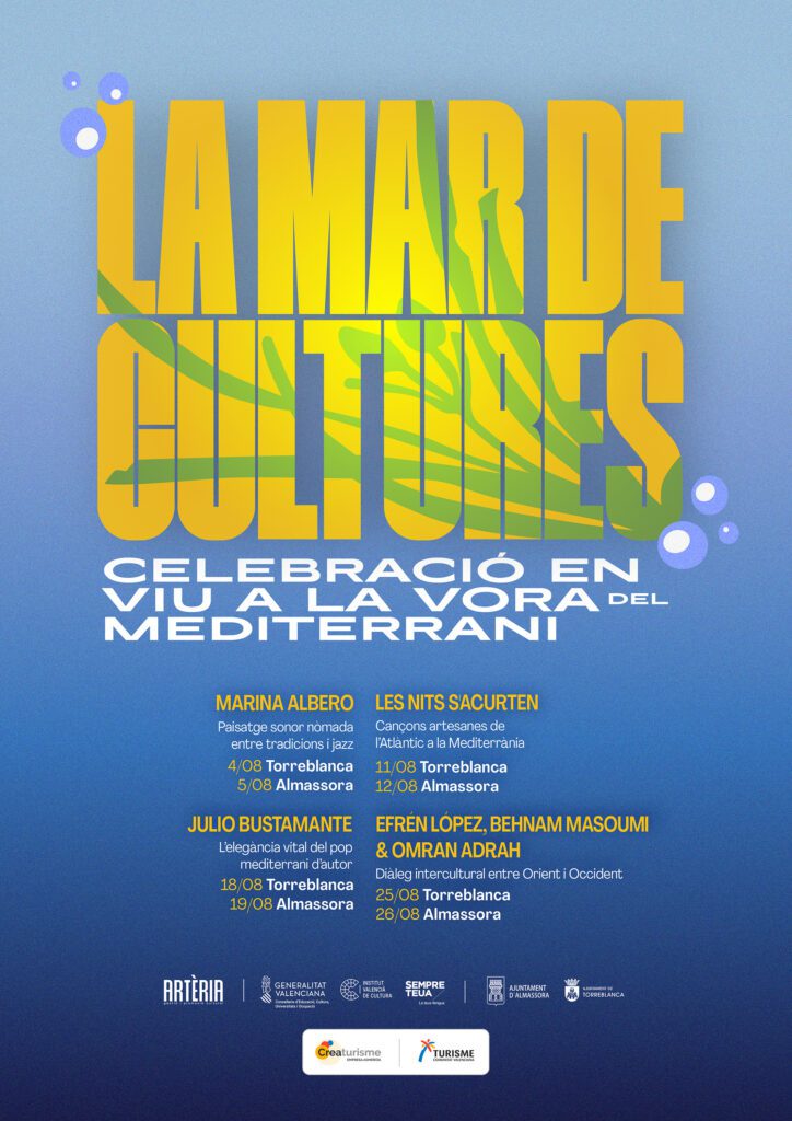 La Mar de Cultures regresa en agosto a Torreblanca y Almassora con ocho conciertos de tradición mediterránea