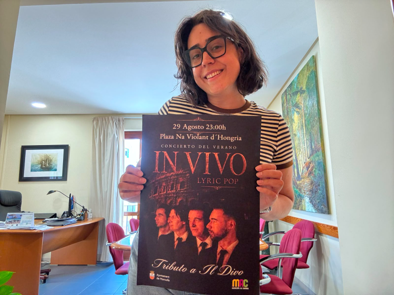 Moncofa prepara el concierto del verano con el espectáculo musical ‘In Vivo Lyric Pop. Tributo a Il Divo’