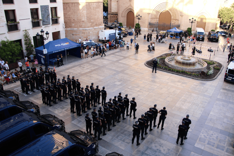 Presentadas las unidades de seguridad de La Vuelta