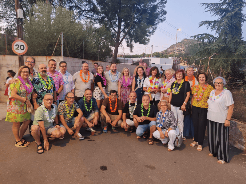«Tardeo» festivo en la AAVV de Los Ángeles con motivo de sus fiestas