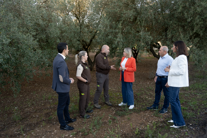Marta Barrachina ensalza la inversión de 800.000 euros de la Diputación de Castellón durante la presente legislatura para reforzar la seguridad en el campo con el servicio de guardas rurales
