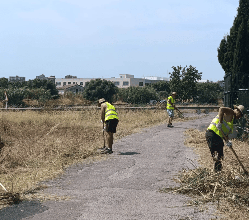 Castellón avanza en verano la mejora de sus caminos rurales gracias al programa de empleo agrario