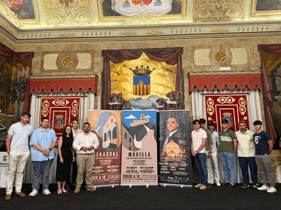 La Diputación de Castellón fomenta la actividad de la Escuela Taurina y organiza dos novilladas en Benassal y Morella