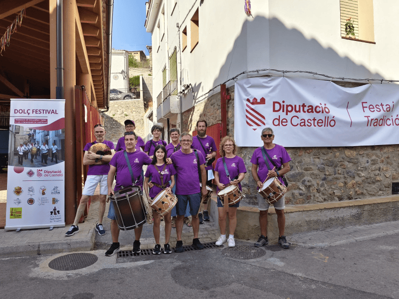 La Diputación de Castellón promociona la cultura a través de la música tradicional de la dolçaina y el tabal con el Dolç Festival