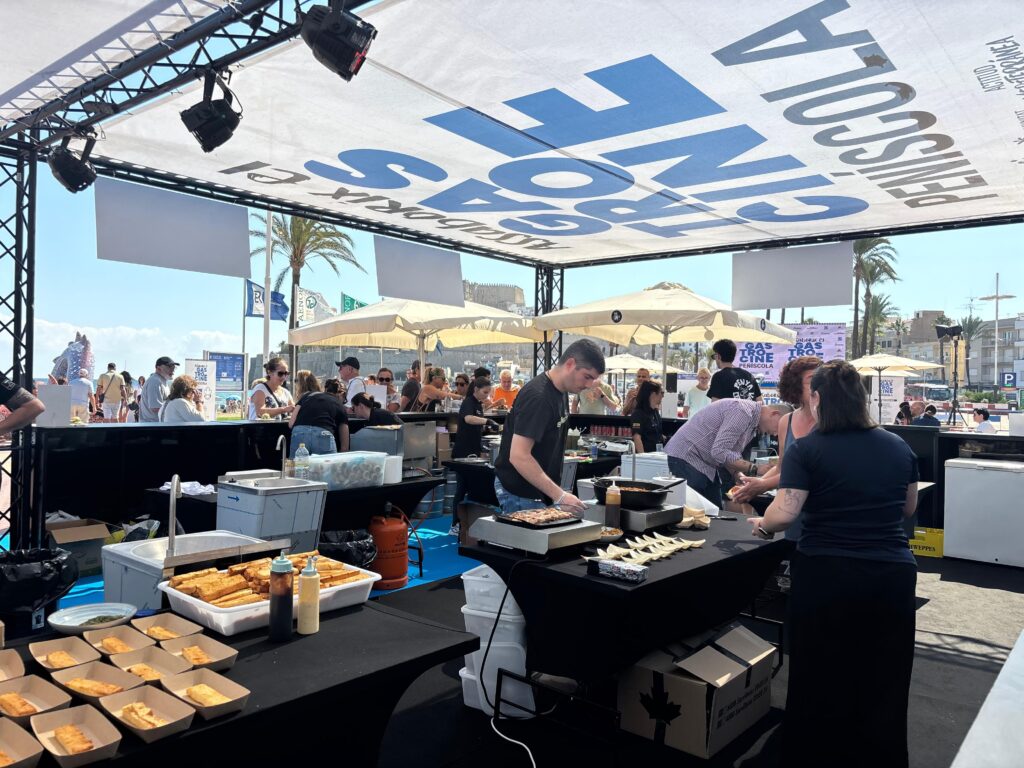 Peñíscola presume de gastronomía de cine con una feria con degustaciones y show cookings en directo – foto 5
