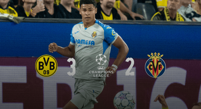 B Dortmund 3 Villarreal 2