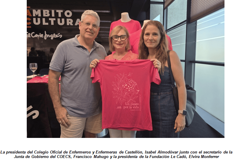 La Fundación Le Cadó y el COECS presentan la XII Marcha ‘Un Paseo por la Vida’ para impulsar la investigación del cáncer de mama