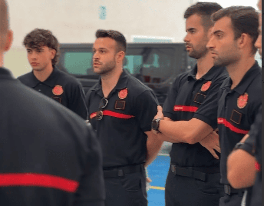 Castellón incorpora a nueve nuevos bomberos que ya están integrados en el turno para reforzar el servicio municipal