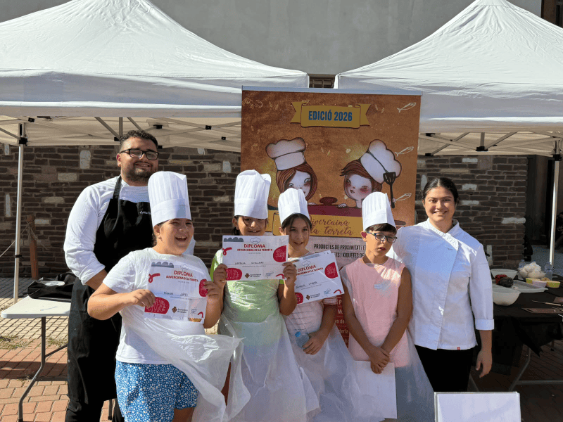 Divercuina de la Terreta arranca en el Grao con sus talleres infantiles de cocina y producto de proximidad