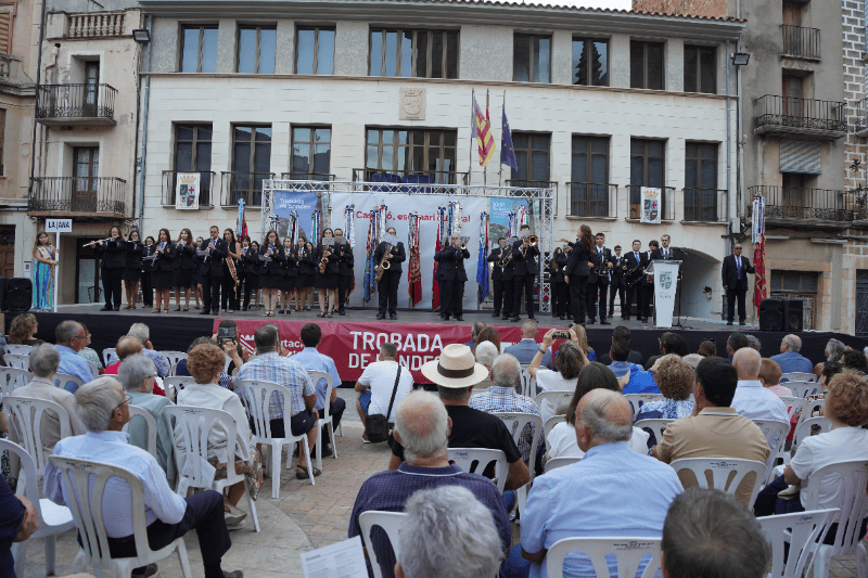 La Diputación de Castellón llena La Jana de un gran ambiente musical con la celebración de la XXXI Trobada de Bandes del Baix Maestrat