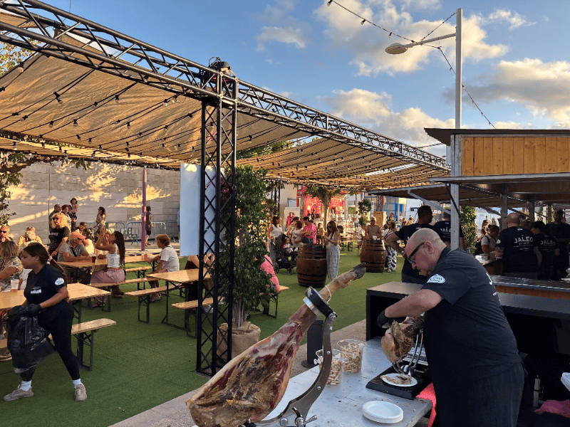 Peñíscola inaugura su nuevo recinto de tardeo para sus Fiestas Patronales