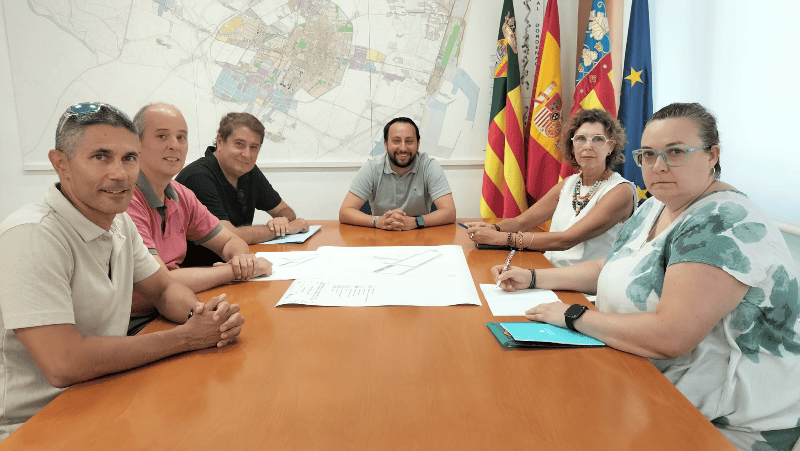 El Ayuntamiento de Castellón avanza en las mejoras del entorno del CEIP Enric Soler i Godes de cara al inicio del curso escolar